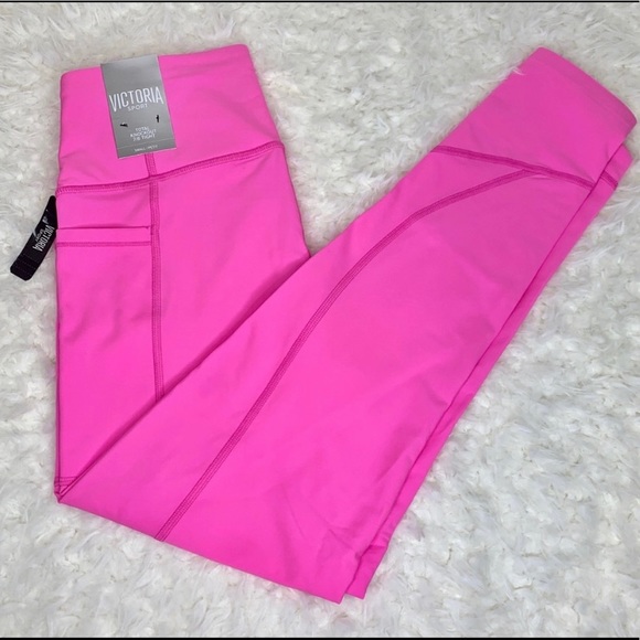 VSX Sport Total Knockout 7/8 Leggings XL NWT Pink - Picture 3 of 7
